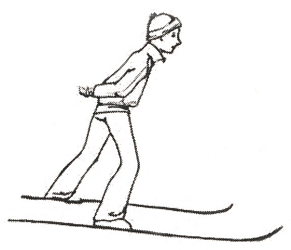 Передвижение на лыжах скользящий шаг. Ходьба на лыжах ступающий шаг. Ходьба ступающим шагом без палок на лыжах. Ступающий шаг без палок методика. Приставной шаг на лыжах.
