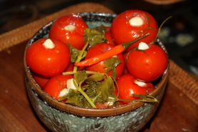 Рецепты соленых помидор, томатов